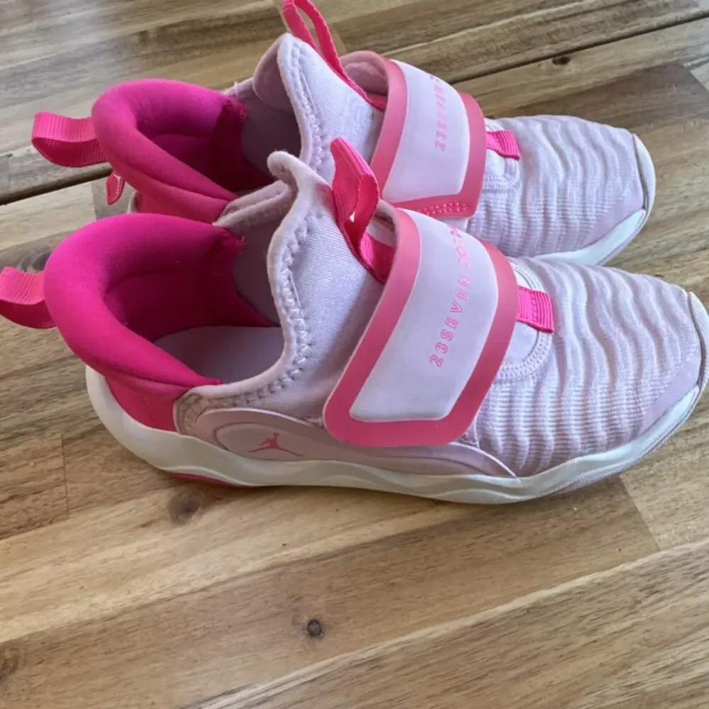 Jordan 23Seven HF3415-601 Pink White Unisex Kids Sneaker Synthetic US 1Y Low Top